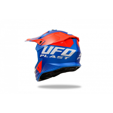 Κράνος UFO MOTOCROSS HE13400 INTREPID Μπλε Πορτοκαλί