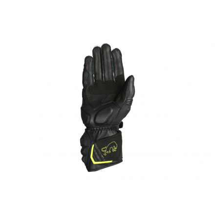 Γάντια FURYGAN Δερμάτινα 4545 F-RS1 Μαύρο Fluo Κίτρινο Λευκό